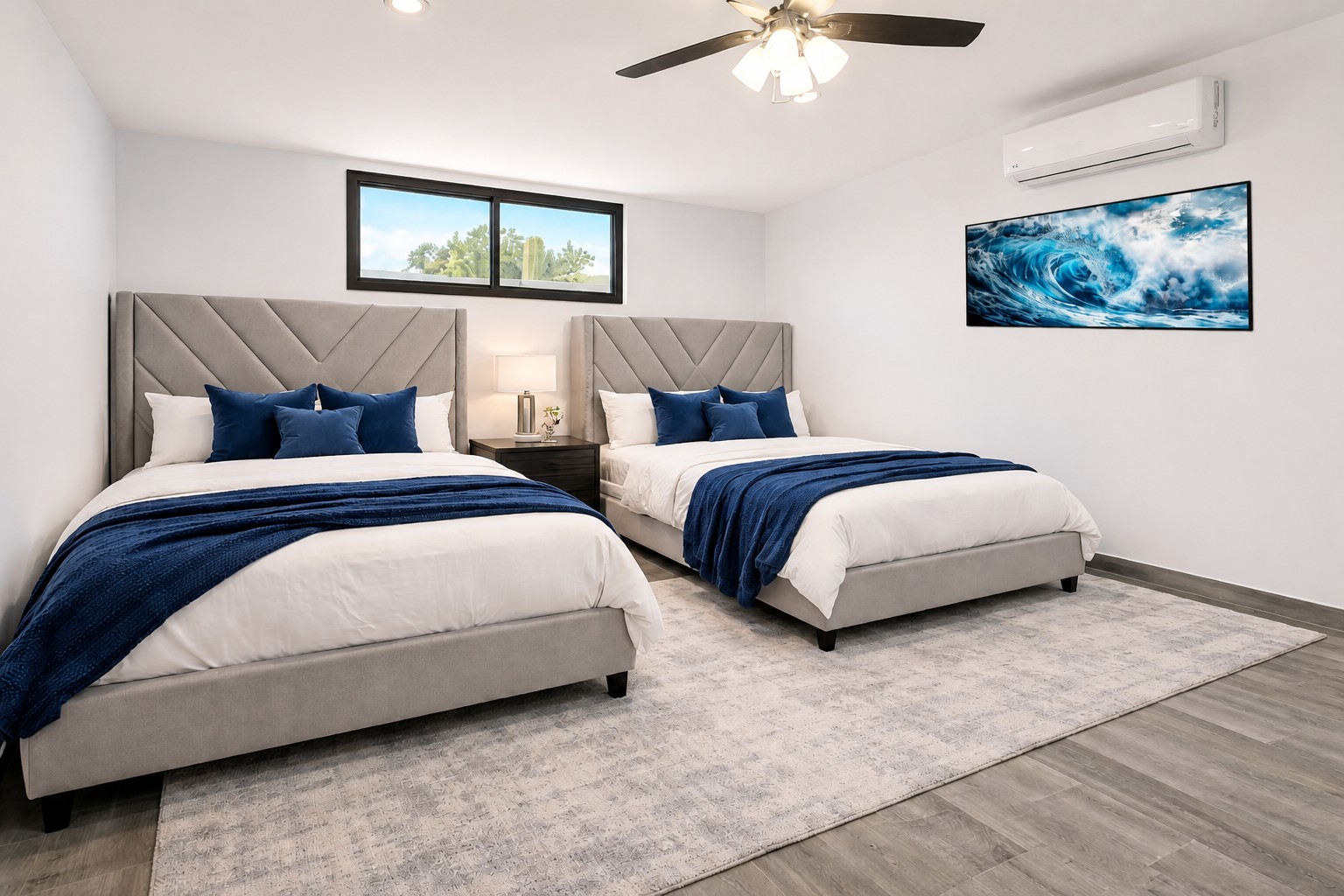 Bedroom 3 mountain view double queen suite with ensuite bath